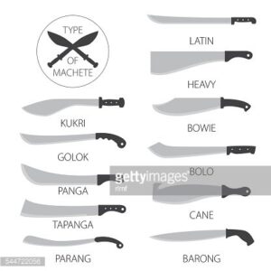 Tipos de machetes