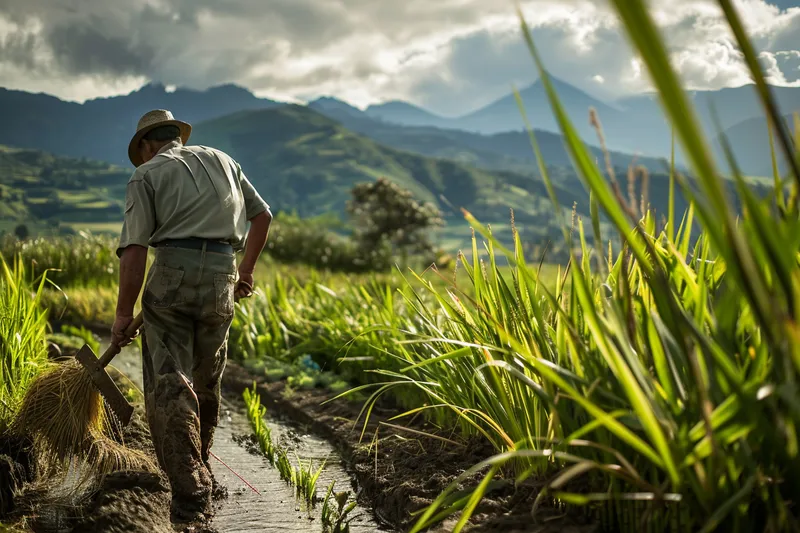 Del Corte de Cana al Cultivo de Arroz Diversos Usos del Machete en la Agricultura