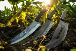 Machetes para la Agricultura Comparativa de Materiales y Durabilidad